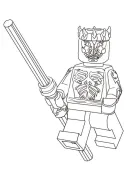 Lego Star wars kleurplaat 2